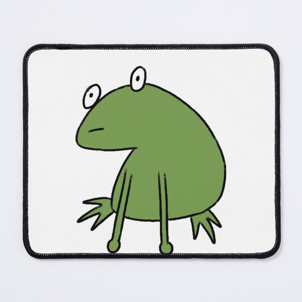 Item preview, Sad frog drawing designed and sold by OrangesAndFun.