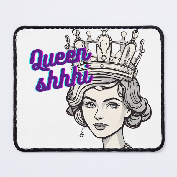 Item preview, Queen Shhhi Inspirational Sticker designed and sold by Raat-Ki-Rani.
