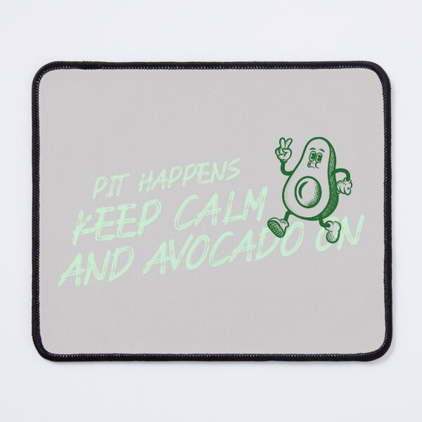 Item preview, Pit Happens: Keep Calm and Avocado On Avocado Gym TShirt designed and sold by LoganMason24.