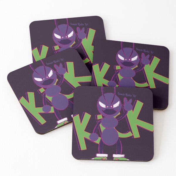 Item preview, KICKIN' IT! (Poppin' Purple Colorway) designed and sold by KING0FTHEC0SM0S.