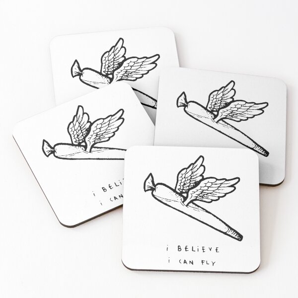 Item preview, I Believe i Can Fly Original Cannabis Brand  designed and sold by DabGraphic.