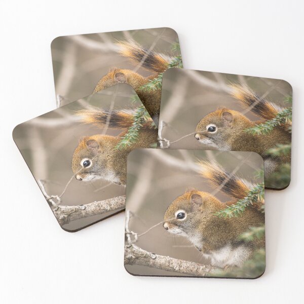 Item preview, Little red squirrel designed and sold by vintagejudy.