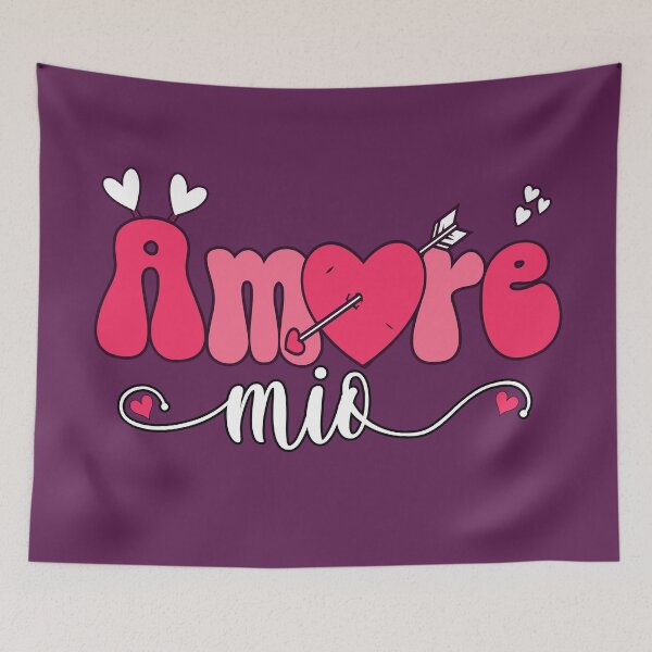 Item preview, Love Struck - Amore Mio Heart and Arrow Design designed and sold by Sir Meow Meow.