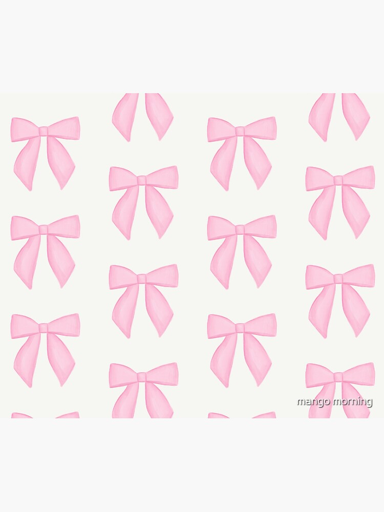 Thumbnail 5 von 5, Mauspad, zierliche ästhetische rosa Schleife designt und verkauft von simplygracie-.