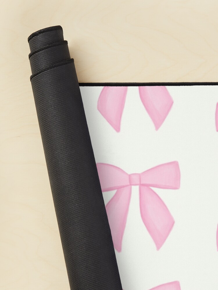 Thumbnail 2 von 5, Mauspad, zierliche ästhetische rosa Schleife designt und verkauft von simplygracie-.