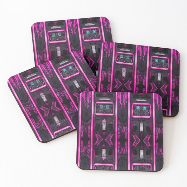 Item preview, Cybernetics - Black and Pink - 03 designed and sold by Mystic-Images.