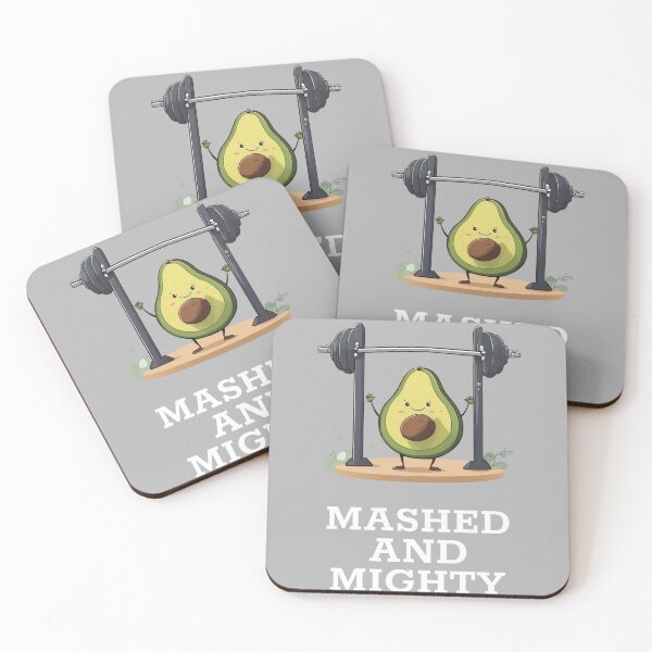 Item preview, Mashed and Mighty Avocado Gym TShirt designed and sold by LoganMason24.