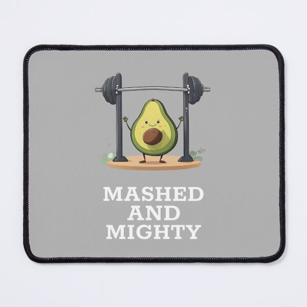 Item preview, Mashed and Mighty Avocado Gym TShirt designed and sold by LoganMason24.