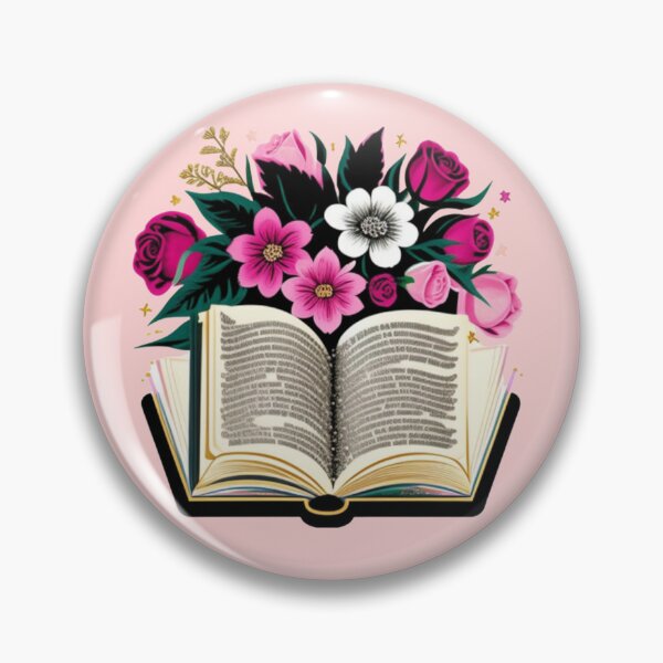 Item preview, Books and flowers  designed and sold by Roxburylane.