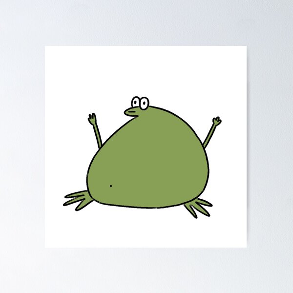 Item preview, Fat frog designed and sold by OrangesAndFun.