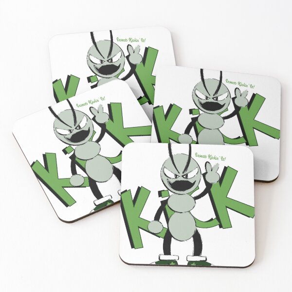 Item preview, KICKIN' IT! (Muted Greens) designed and sold by KING0FTHEC0SM0S.