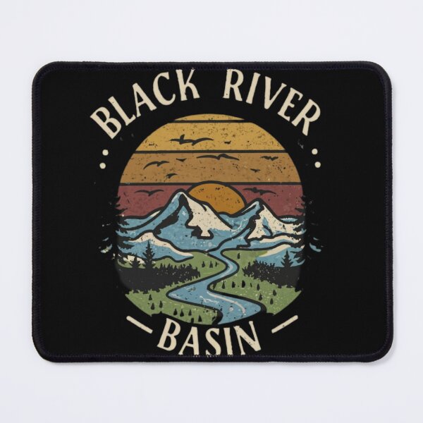 Item preview, Black River Basin - Michigan designed and sold by GroovyDino.