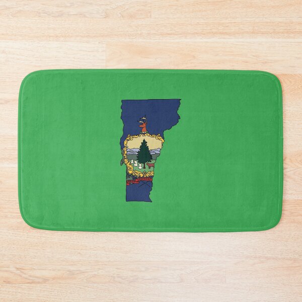 Item preview, Vermont state shape flag designed and sold by Rachael Taylor.