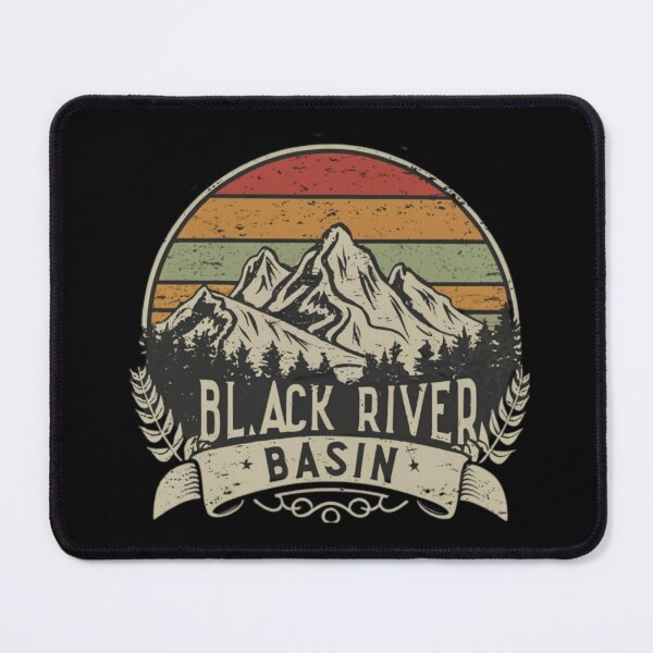 Item preview, Black River Basin - Michigan designed and sold by GroovyDino.