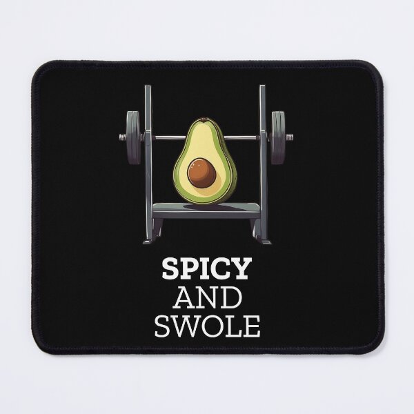 Item preview, Spicy and Swole Avocado Gym TShirt designed and sold by LoganMason24.