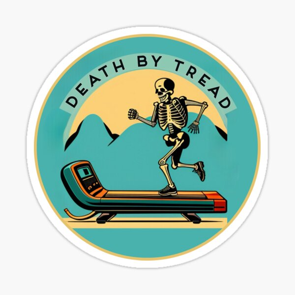 Death by Tread Sticker