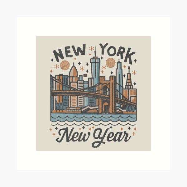 Artikel-Vorschau von Stadtbild-Countdown NYC, designt und verkauft von Wissam Ramadan.