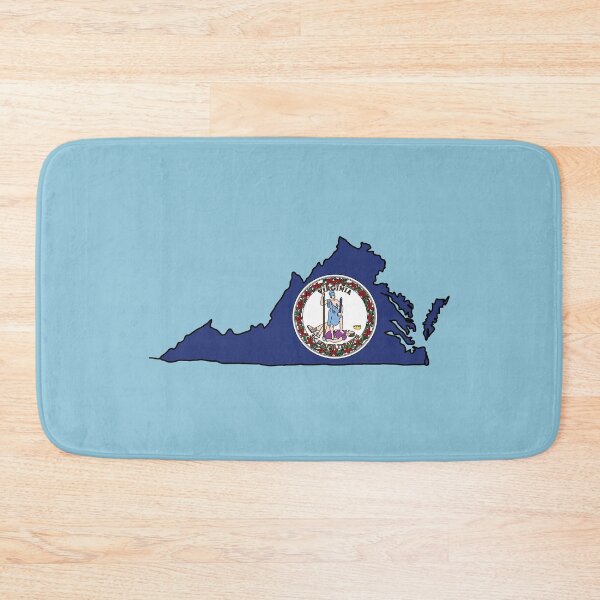 Item preview, Virginia state shape flag designed and sold by Rachael Taylor.