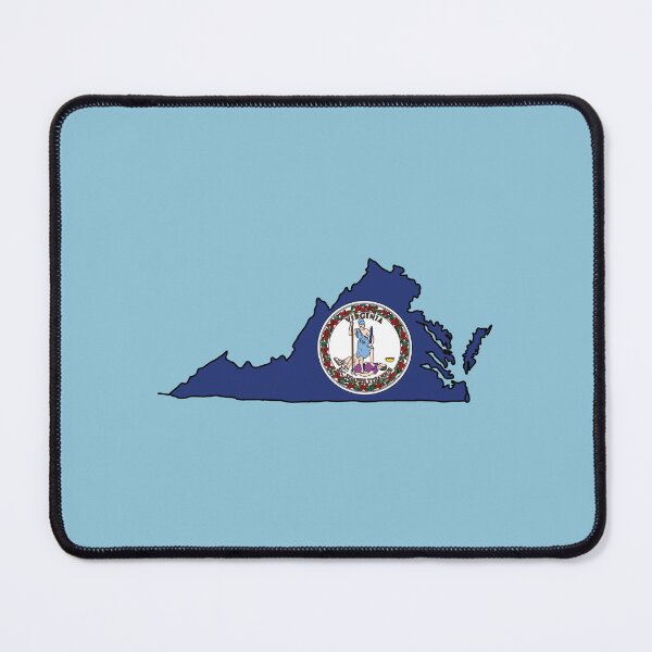 Item preview, Virginia state shape flag designed and sold by Rachael Taylor.