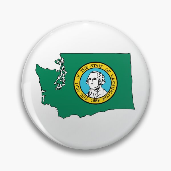 Item preview, Washington state shape flag designed and sold by Rachael Taylor.
