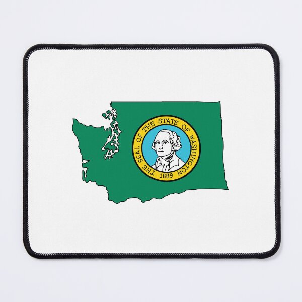 Item preview, Washington state shape flag designed and sold by Rachael Taylor.