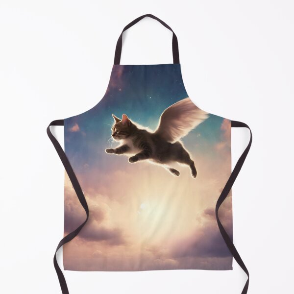 Item preview, Angel Cat in Galaxy Sky designed and sold by AnimaliaStar.