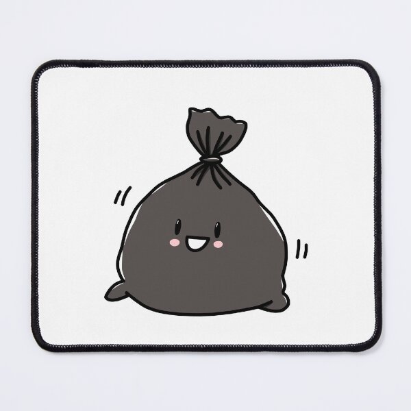 Item preview, Kawaii Trash Bag designed and sold by wonderxwander.
