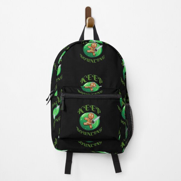 Item preview, Keep Bouncing - Gingerbread Man - Bedwars Themed Design (Green) designed and sold by TyxShop.