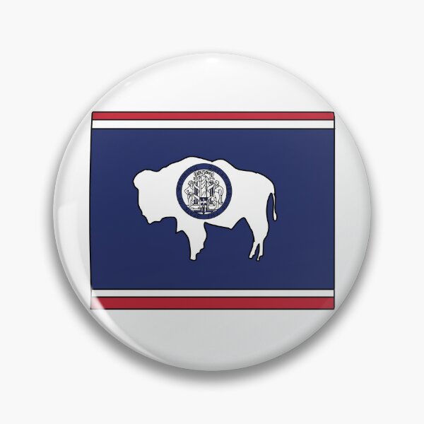 Item preview, Wyoming state shape flag designed and sold by Rachael Taylor.