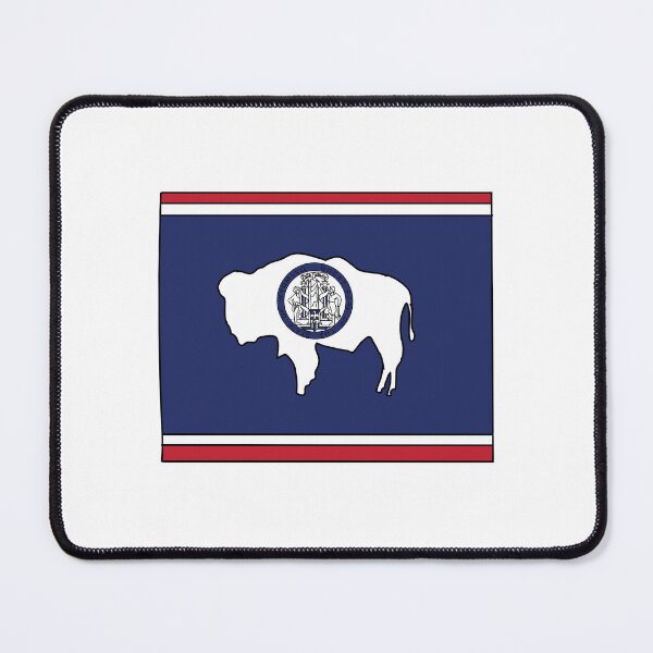 Item preview, Wyoming state shape flag designed and sold by Rachael Taylor.