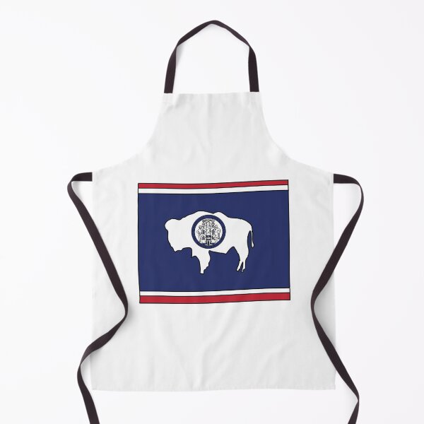 Item preview, Wyoming state shape flag designed and sold by Rachael Taylor.