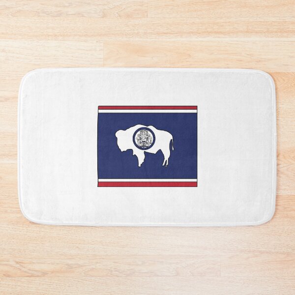 Item preview, Wyoming state shape flag designed and sold by Rachael Taylor.
