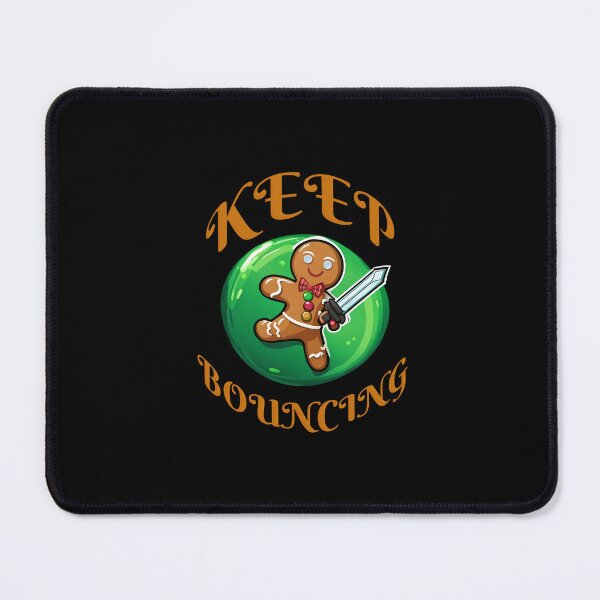Item preview, Keep Bouncing - Gingerbread Man - Bedwars Themed Design (Brown) designed and sold by TyxShop.