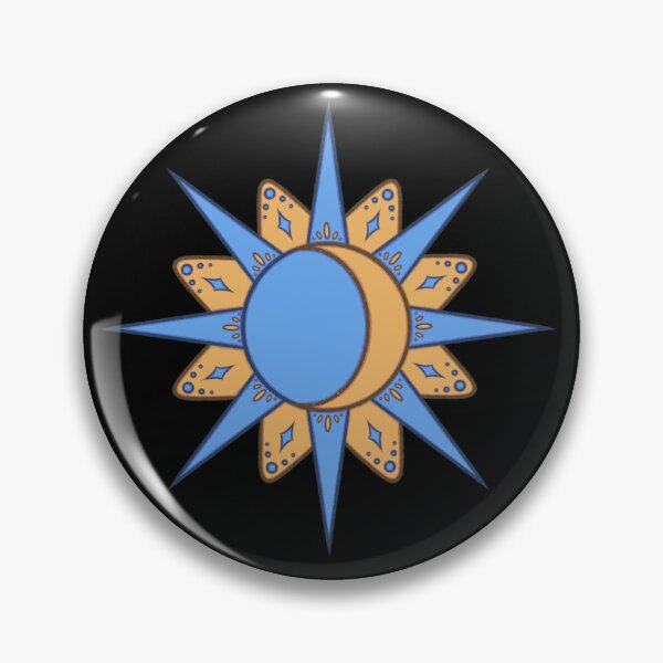 Item preview, The Sun and The Moon (colored lines) designed and sold by wackycreator.