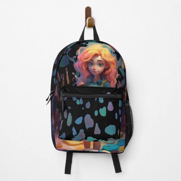 Item preview, Painting in Colors Happy Painter Girl designed and sold by Uniquely4You2.