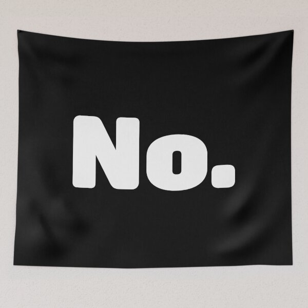 Item preview, No but in white designed and sold by nvrprooo.