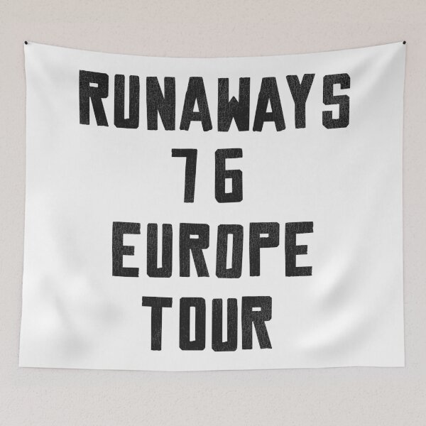 Item preview, Runaways 76 Europe Tour designed and sold by ourkid.