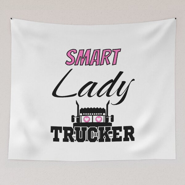 Item preview, Smart Lady Trucker designed and sold by DrewonDesigns.