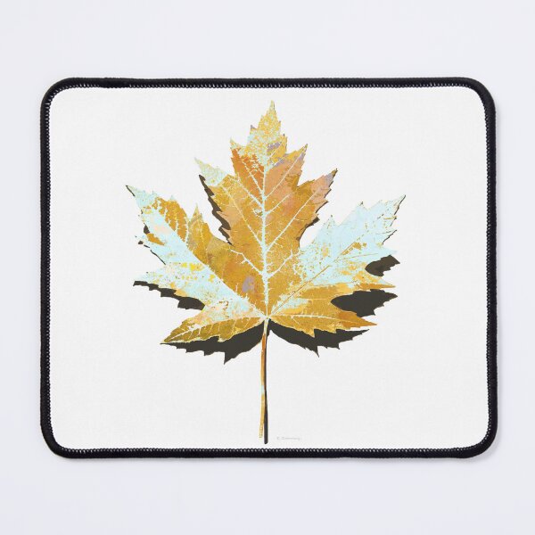 Item preview, Whimsical Winter Maple Leaf Art designed and sold by Sharon Cummings Art.
