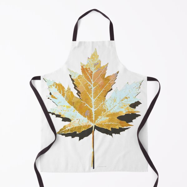 Item preview, Whimsical Winter Maple Leaf Art designed and sold by Sharon Cummings Art.