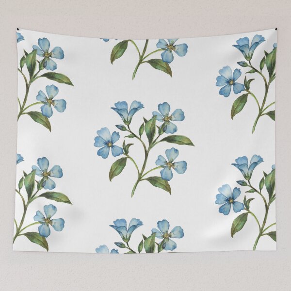 Item preview, Blue Flowers designed and sold by PrimeInk.