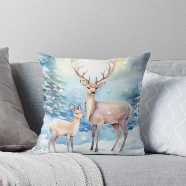 Item preview, Whimsical Reindeer Forest designed and sold by cute-animals99.
