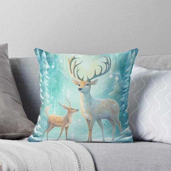 Item preview, Whimsical Winter Reindeer designed and sold by cute-animals99.