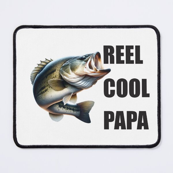 Item preview, Reel Cool Papa: Diseño de pesca de lubina de boca grande designed and sold by ThreadofHonor.