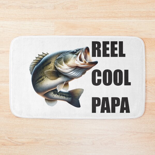 Item preview, Reel Cool Papa: Large Mouth Bass Fishing Design designed and sold by ThreadofHonor.
