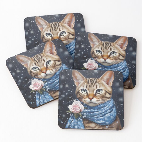 Item preview, Arctic Bengal Cat designed and sold by Nocturne  Paws.