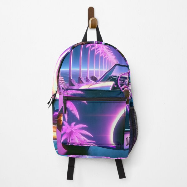 Item preview, Synthwave Neon Odyssey: Retro-Futuristic Dreamscape designed and sold by SynthwaveStuff.