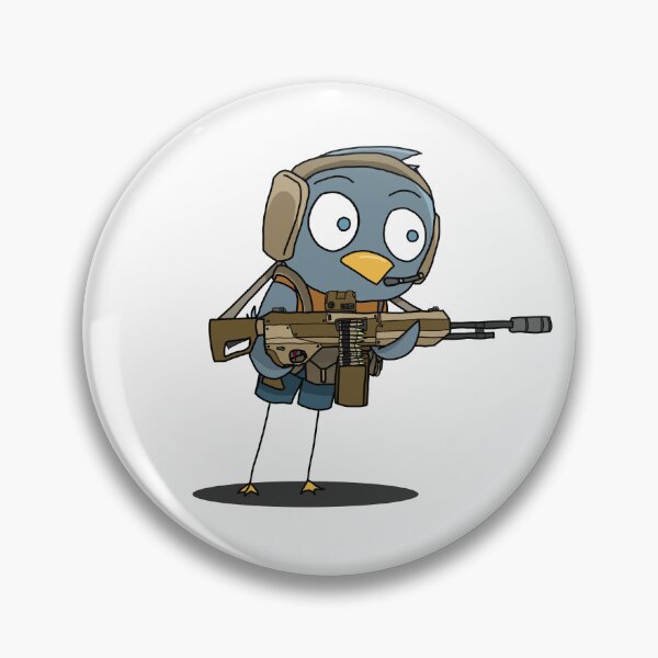 Item preview, Machine Gun Sparrow designed and sold by DoomBot NYC.