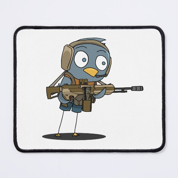 Item preview, Machine Gun Sparrow designed and sold by DoomBot NYC.