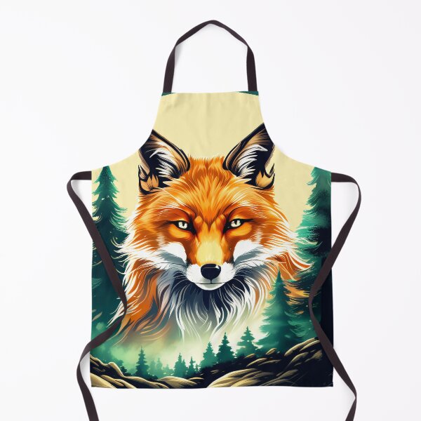 Artikelvorschau, Rotfuchs-Aquarellwald, Laub, Bäume, Wildtiere, Tiere entworfen und verkauft von BirdsnStuff.